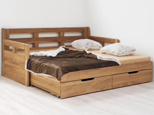 Rozkladaci postel z masivu Opereta P-P 01